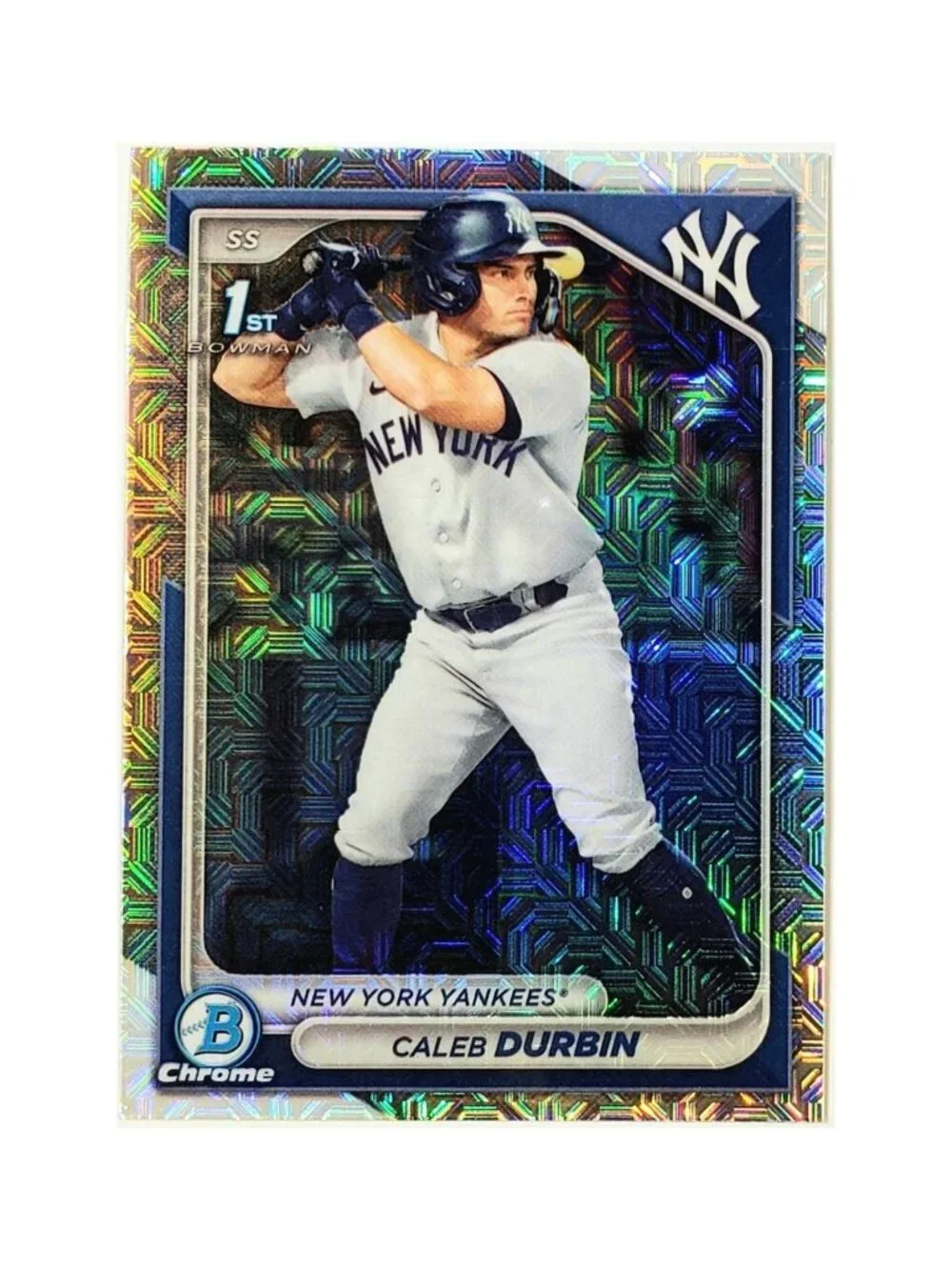 CALEB DURBIN ROOKIE MOJO REFRACTOR 